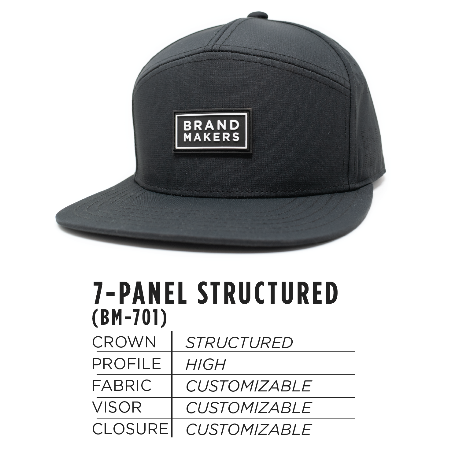 BM 701 7panelblk
